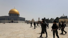 Memasuki Hari Ketiga, Para Pemukim Yahudi Berbondong-bondong Menyerbu Alun-alun Masjid Al-Aqsa