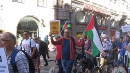 Warga Finlandia gelar aksi solidaritas untuk Palestina