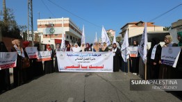 Aksi Solidaritas Gerakan Perempuan Gaza untuk Al-Aqsa: Kami Siap Berkorban Demi Baitul Maqdis