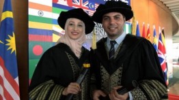 Suami Istri dari Gaza peroleh gelar Doktor di Malaysia