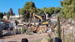 Israel Hancurkan Dua Bangunan Milik Keluarga Salhia di Sheikh Jarrah