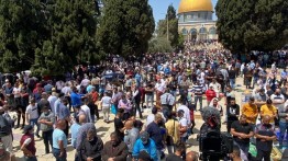 Jumat Pekan Pertama Bulan Ramadhan,  70.000 Warga Palestina Banjiri Masjid Al-Aqsa 