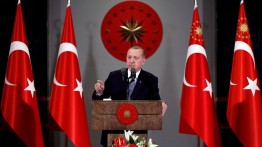 Peroleh suara tertinggi, Erdogan deklarasikan kemenangan di pilpres Turki 2018