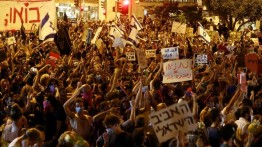 Yerusalem Diguncang Demontrasi Terbesar Anti Netanyahu Sejak Awal Protes Digelar