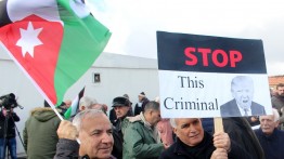 Warga Yordania Gelar Aksi pro-Palestina di Dekat Kedutaan AS