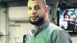 Ratusan warga Palestina mengantar jenazah Muhammad Syahin yang gugur ditembak pasukan zionis