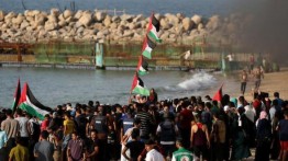 20 warga cedera dalam aksi demonstrasi laut di Gaza