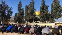 Belasan Ribu Warga Yerusalem Laksanakan Shalat Jumat di Masjid Al-Aqsa