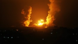 Pasukan pendudukan Israel kembali lancarkan serangan udara di Jalur Gaza