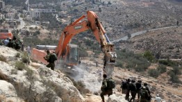 Israel Membuldoser Lahan di Nablus dan Memerintahkan Pembongkaran Toko-toko Komersial di Jenin