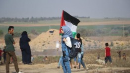 Demonstrasi kembali ke tanah air, pekan ke 65, rakyat Palestina serukan Presiden Abbas berkunjung ke Gaza demi kukuhkan persatuan bangsa