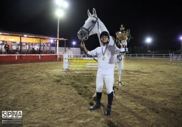 Kejuaraan Kuda Internasional Palestina, Berlangsung Pekan Lalu di Kota Gaza.