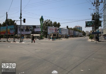 Jalanan Jalur Gaza menjadi sepi, toko ditutup, Jalur Gaza mencekam akibat ancaman serangan roket Israel yang terjadi kemarin