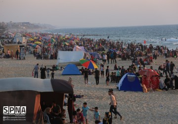 Warga Gaza antusias menyambut datangnya musim panas