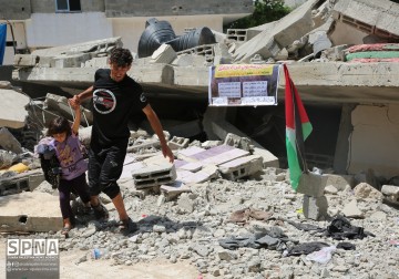 50 warga Palestina Gaza, termasuk 4 di antaranya penyandang disabilitas, menjadi gelandangan setelah rumah mereka hancur total akibat serangan udara Israel.